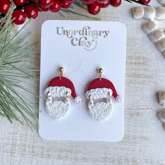 Santa Earrings