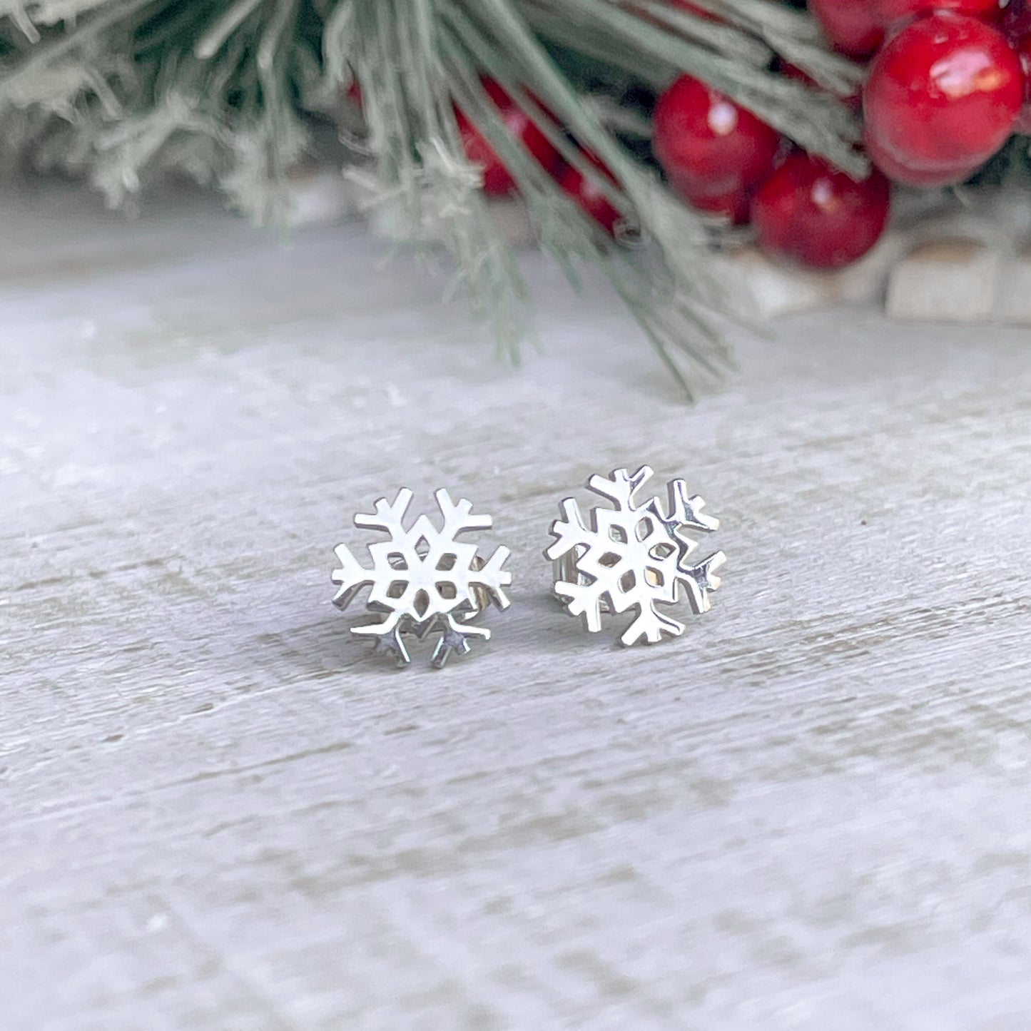 Snowflake Studs