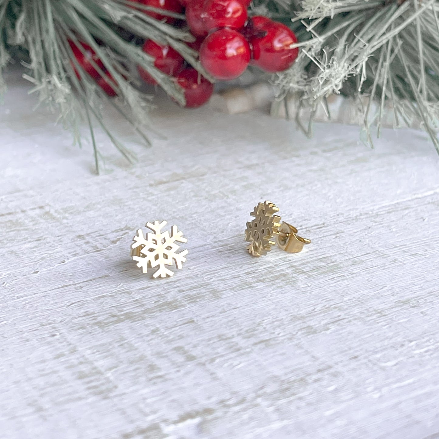 Snowflake Studs