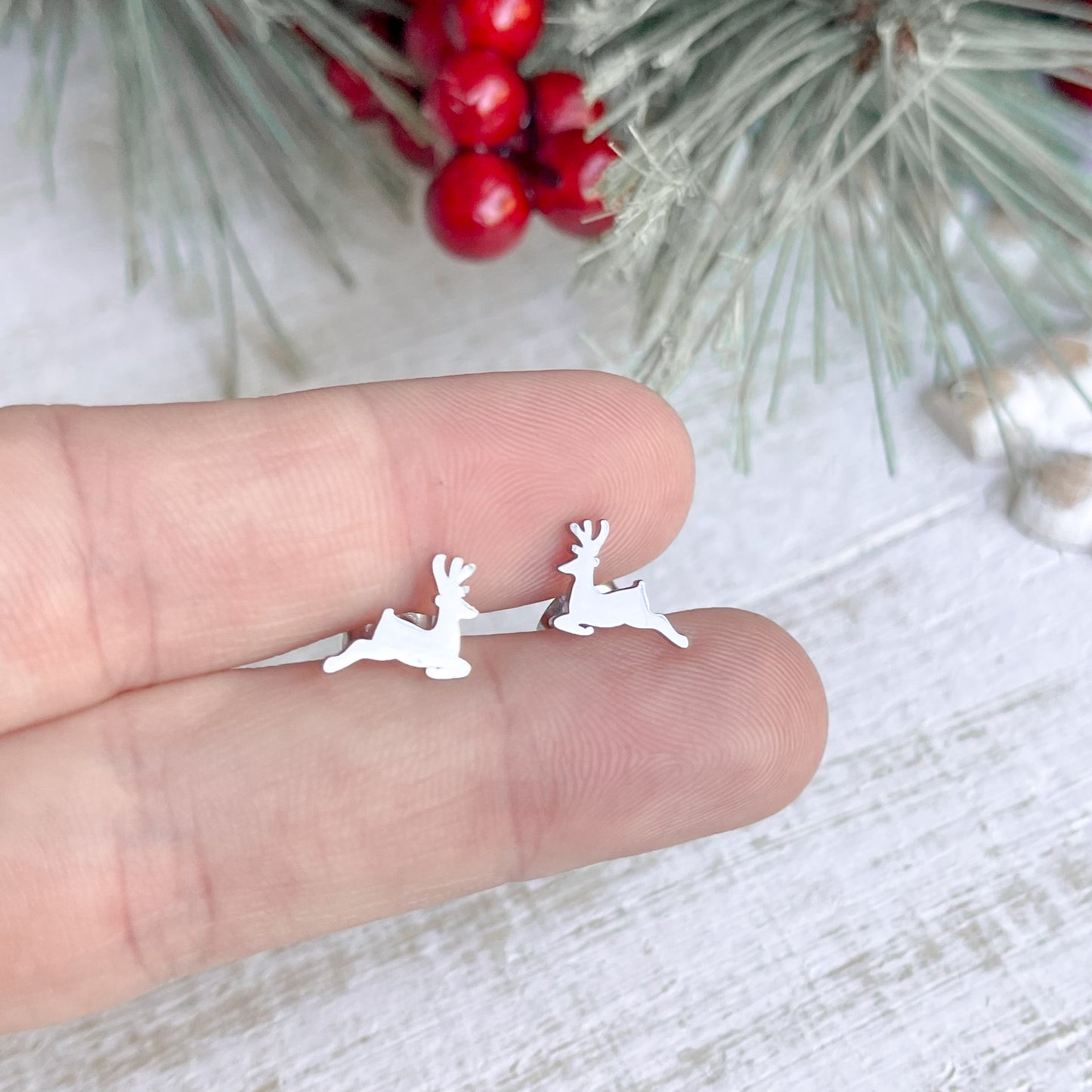 Reindeer Studs